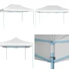 Foldbart festtelt 3x4,5 m hvid - Festtelt - Festtelte - Home & Living
