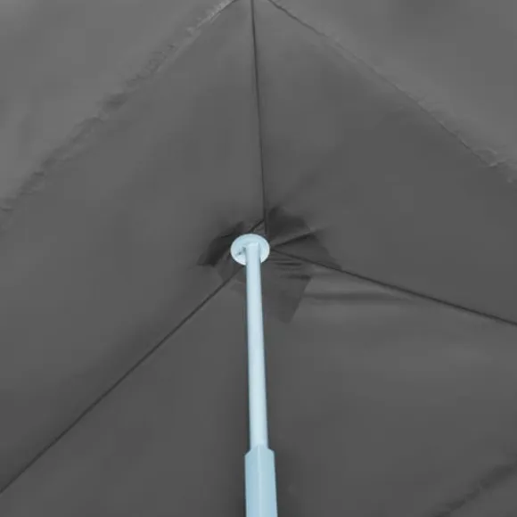 Foldbart pop up-festtelt med 5 sidevægge - UV-bestandigt og vandafvisende | Farve: Antracitgrå | Størrelse: 870x291x315 cm