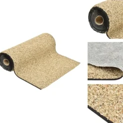Fontæner & havedamme – tilbehør - Living stenfolie 150x60 cm naturligt sand