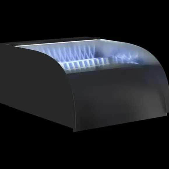 Fontæner - Living havespringvand med LED-lys 30x34x14 cm rustfrit stål 304