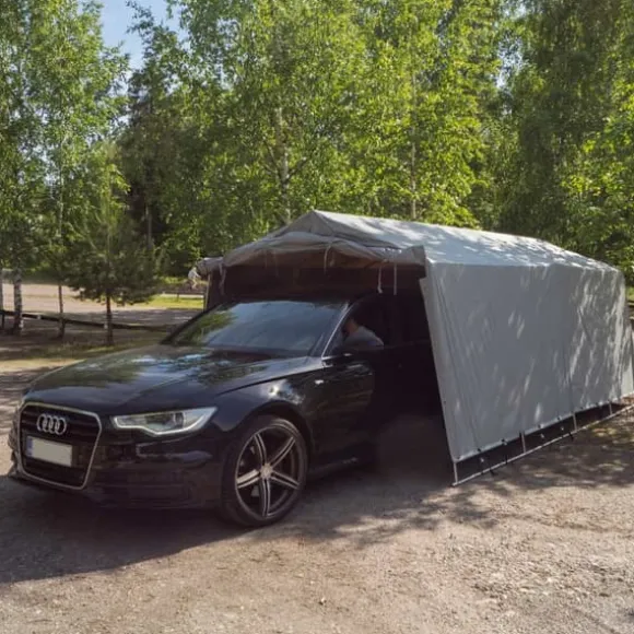 Fornorth Garagetelt 3,4x7m, Lysegrå