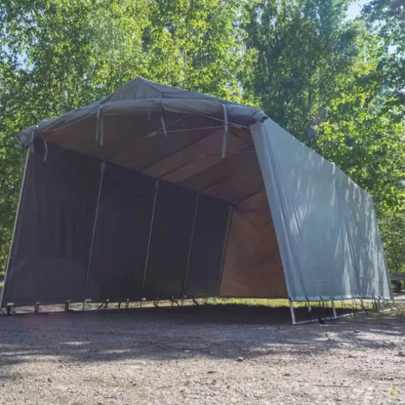 Fornorth Garagetelt 3,4x7m, Lysegrå