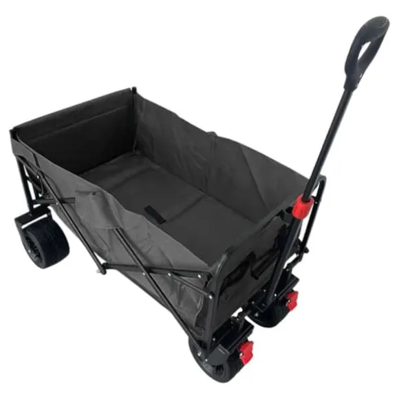Fornorth Havevogn 115x61x105 cm 100kg, sort