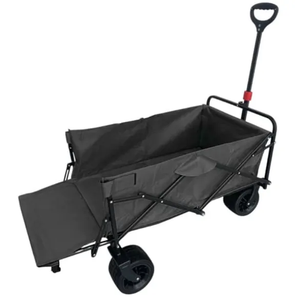 Fornorth Havevogn 115x61x105 cm 100kg, sort