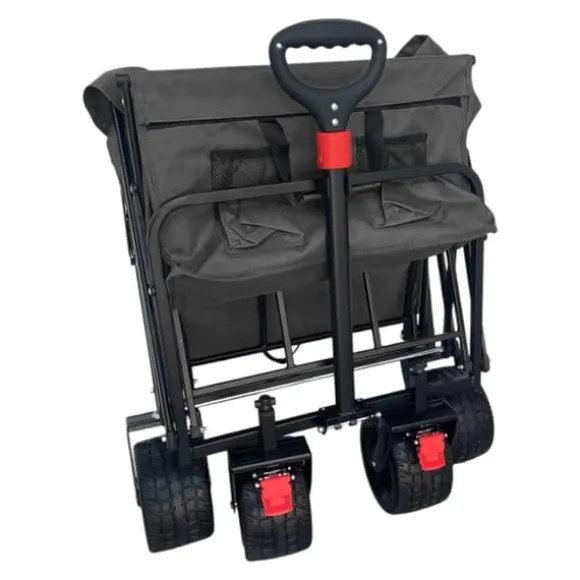Fornorth Havevogn 115x61x105 cm 100kg, sort
