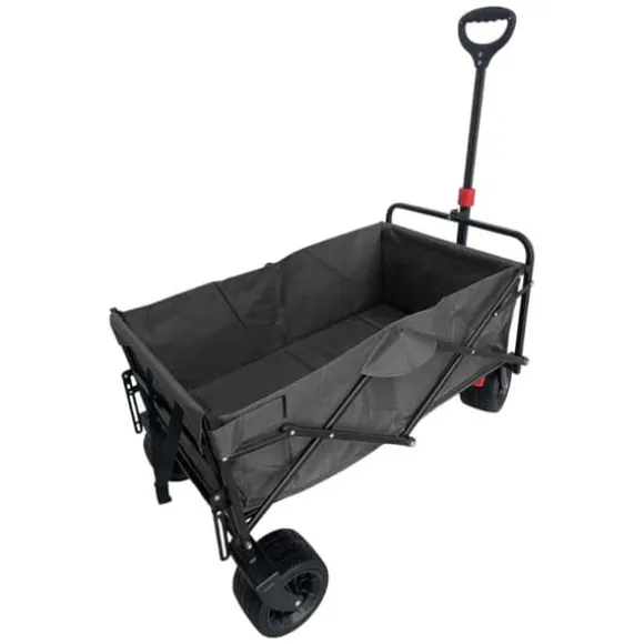 Fornorth Havevogn 115x61x105 cm 100kg, sort