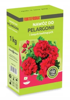 FORTEFOSKA GØDNING TIL GERANIUM 1 KG GRANULAT MEGET EFFEKTIV