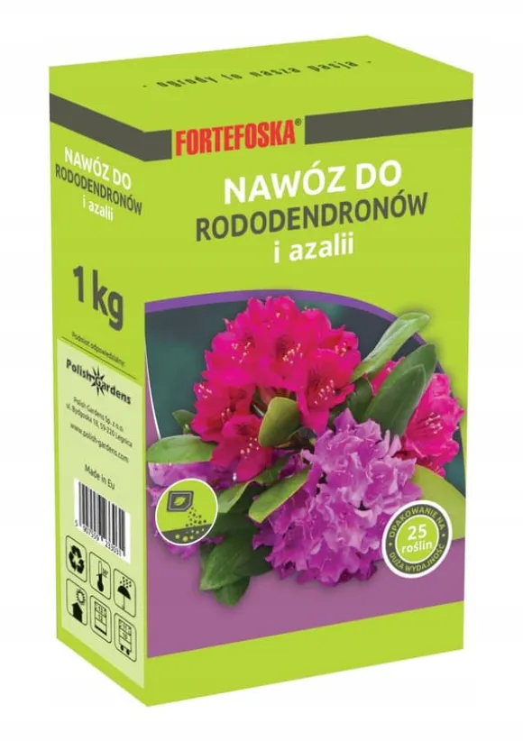 FORTEFOSKA RHODODENDRON GØDNING 1 KG GRANULAT MEGET EFFEKTIV