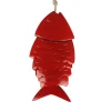 Färgglada Koi Fish Wind Chimes Metallhantverk Utomhus takfot Hängande dekorationer Fish Wind Chime