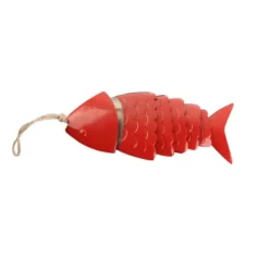 Färgglada Koi Fish Wind Chimes Metallhantverk Utomhus takfot Hängande dekorationer Fish Wind Chime