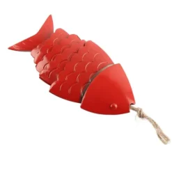 Färgglada Koi Fish Wind Chimes Metallhantverk Utomhus takfot Hängande dekorationer Fish Wind Chime