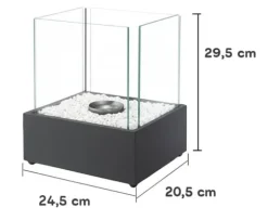 Fritstående bioethanolpejs TT-14 – 30 cm
