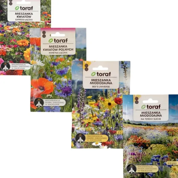 Frøpakker - Bestøvere - Skab en blomstrende eng for bier og sommerfugle