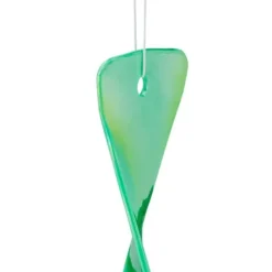 Fugleafvisende spiral, 40x3,5 cm, flerfarvet, plast