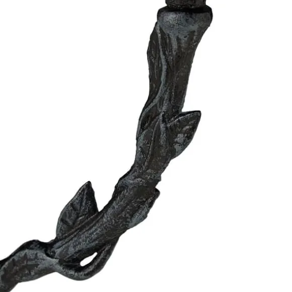 Fuglebad, vægmonterbar støbejern, 21x17x22 cm