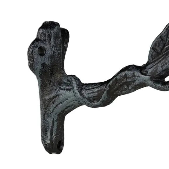 Fuglebad, vægmonterbar støbejern, 21x17x22 cm