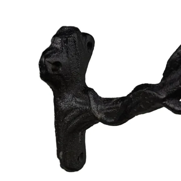 Fuglebad, vægmonterbart støbejern, 21x17x22 cm