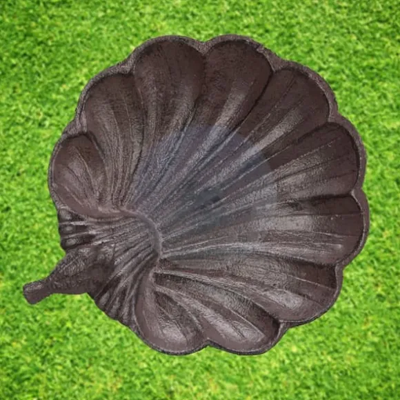 Fuglebad, 24.5x22x18 cm, Brun