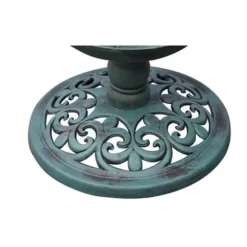 Fuglebade - Living fuglebad/ foderbræt med solcellelampe