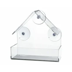 Fuglefoderautomat Trixie Gennemsigtig 225 ml 15 × 15 × 6 CM