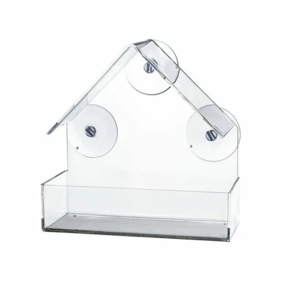 Fuglefoderautomat Trixie Gennemsigtig 225 ml 15 × 15 × 6 CM