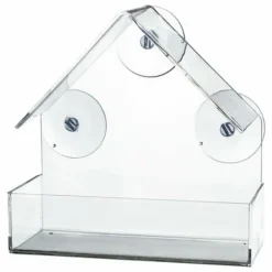 Fuglefoderautomat Trixie Gennemsigtig 225 ml 15 × 15 × 6 CM