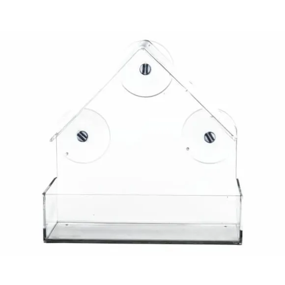 Fuglefoderautomat Trixie Gennemsigtig 225 ml 15 × 15 × 6 CM