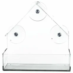 Fuglefoderautomat Trixie Gennemsigtig 225 ml 15 × 15 × 6 CM
