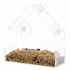 Fuglefoderautomat Trixie Gennemsigtig 225 ml 15 × 15 × 6 CM
