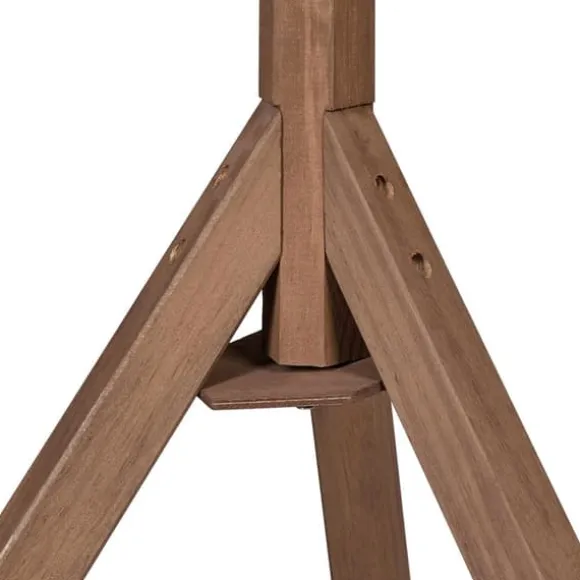 Fuglefoderbræt, Fritstående, 139x70x60 cm, Brun