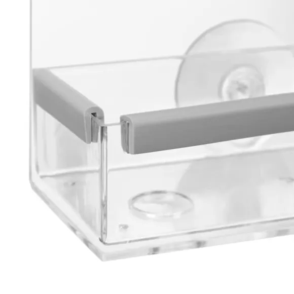Fuglefoderbræt, 16,5x15x7,5 cm, Transparent