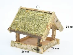 Fuglefoderhus i træ – fuglehus K110