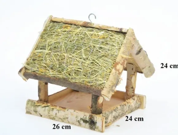 Fuglefoderhus i træ – fuglehus K110