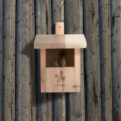 Fuglekasse, 25x17x21.5 cm, Natur
