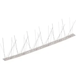 Fuglepigge sæt med 100 stk. - Effektiv beskyttelse mod ubudne gæster | Materiale: Rustfrit stål | Størrelse: 10 m