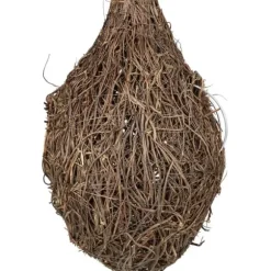 Fuglerede, Strå, 30x16x16 cm, Naturlig