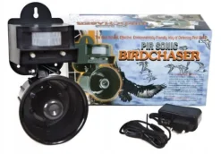 Fugleskræmmer til fugle, stære, duer, ravne BIRDCHASER lyd