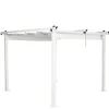 FURNLUX UDENDØRS PERGOLA LAZIO HVID 295CM