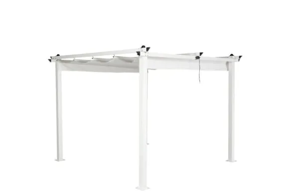 FURNLUX UDENDØRS PERGOLA LAZIO HVID 295CM