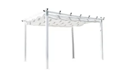 FURNLUX UDENDØRS PERGOLA LAZIO HVID 395CM