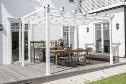 FURNLUX UDENDØRS PERGOLA LAZIO HVID 395CM