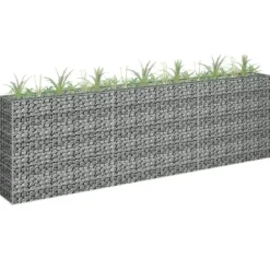 Gabion-højbed 270x30x90 cm galvaniseret stål - Gabion-højbed - Gabion-højbede - Home & Living