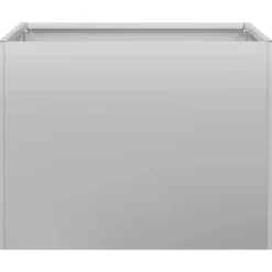 Galvaniseret plantekasse 40x40x30 cm - Holdbar og stilfuld til haven | Størrelse: 40x40x30 cm
