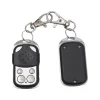 Garageport/indkørselsport fjernbetjening - Håndholdt sender - 2-pak - 433 MHz - EV-1527 fast kode - ABS + aluminium - Sort