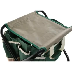 Garden tool kit Home ESPRIT Black Green Silver Natural Polyester Aluminium 7 Pieces