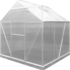 Gardiun Drivhus Lunada 3 3.63m² Transparent 193 x 188 x 190 cm
