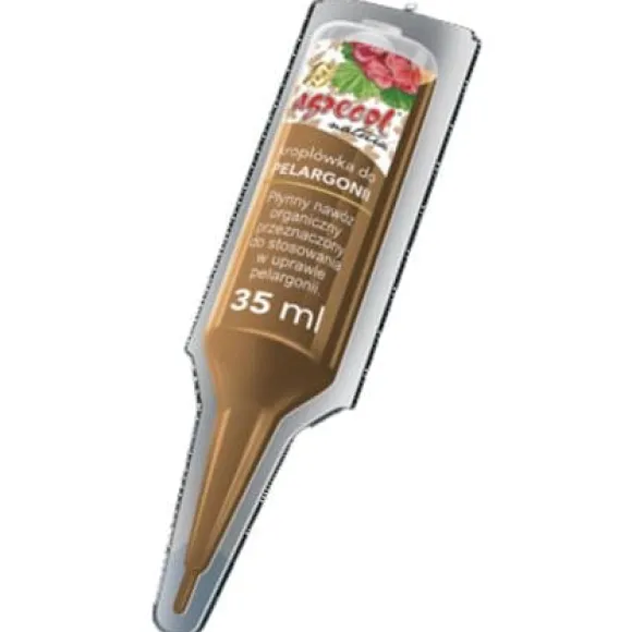 Gødning, drypgødning til pelargonier 35 ml, Agrecol