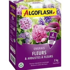 Gødning til blomster og blomstrende buske - ALGOFLASH NATURASOL - 2 kg