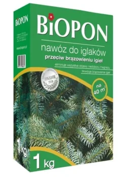 GØDNING TIL NÅLETRÆER. MOD BRUNING AF NÅLE 1 KG - BR BIO-1055