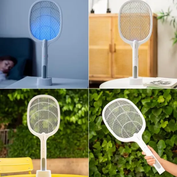 Genopladelige Insect Killer Ketcher med UV Light 2 i 1 Elecfly InnovaGoods